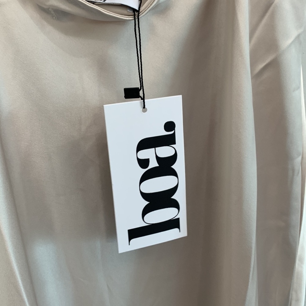 BOA SATIN SLIP MIDI DRESS - Picture 10 of 11